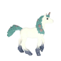 Preview: Schleich Bayala Blüteneinhorn Fohlen 70591