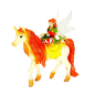 Preview: Schleich Bayala Fee Marween und Glitzer Einhorn 70567