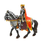 Preview: Schleich Drachenritter König zu Pferd 70115