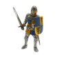 Preview: Schleich Löwenritter Fußsoldat mit Schwert 70005