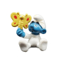 Preview: Schleich Baby Schlumpf mit Schmetterling 20218