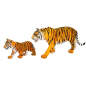 Preview: Schleich Tiger Bundle 14729 + 14730