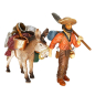 Preview: Schleich - Goldsucher mit Packesel - 70310