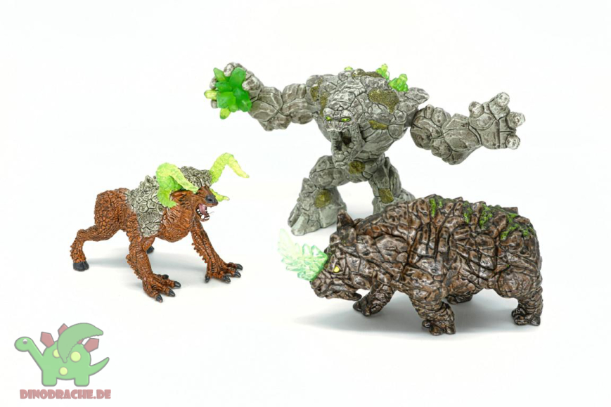 Schleich Eldrador Stein-Welt Bundle - 42521 +70141 + 70157