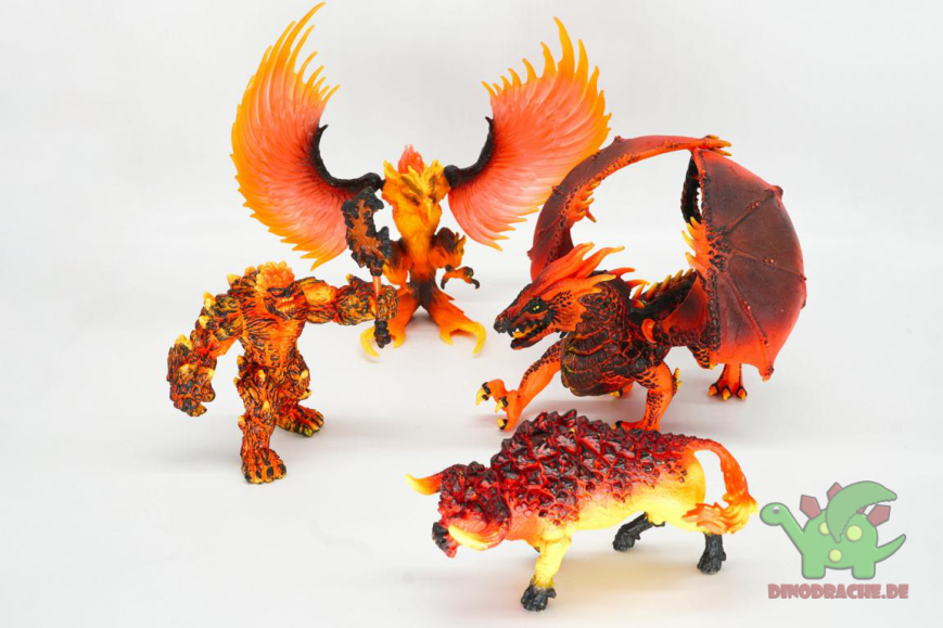 Schleich Eldrador Lava-Welt Bundle -  42493 + 70138 + 42451 + 42447