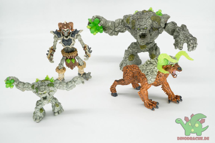 Schleich Eldrador Stein-Welt Bundle  70141 + 42450 + 42521 + MINI