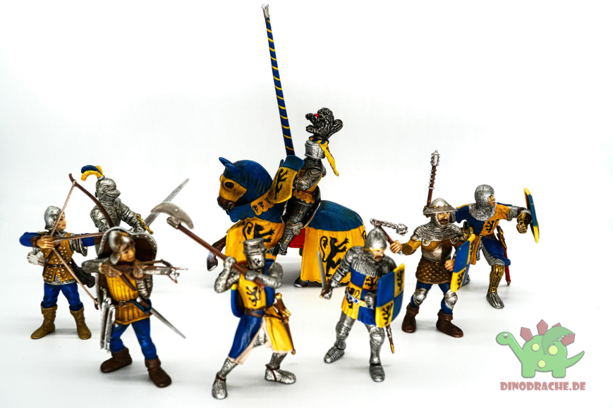 Schleich Löwenritter Bundle - 70002 + 70003 + 70005 + 70006 + 70007 + 70010 + 70020 + 70023