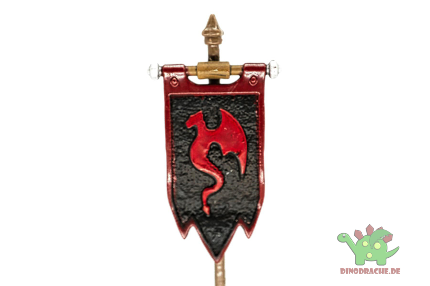 Schleich Ritterfahne rot