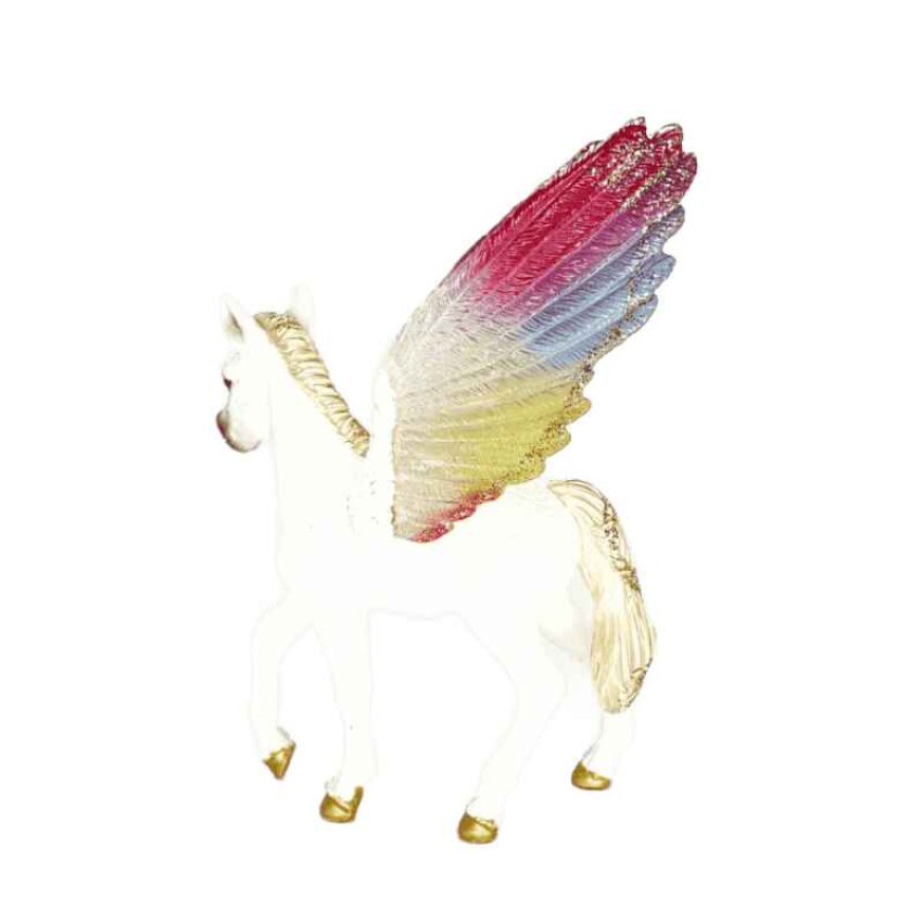Schleich Bayala Geflügeltes Regenbogeneinhorn Fohlen 70577