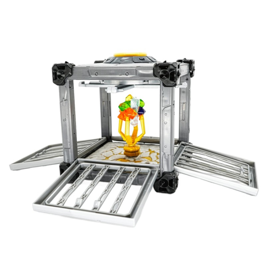 Schleich Eldrador BattleCave Superkristalle 42702 + Schleich Schattenwolf 42554