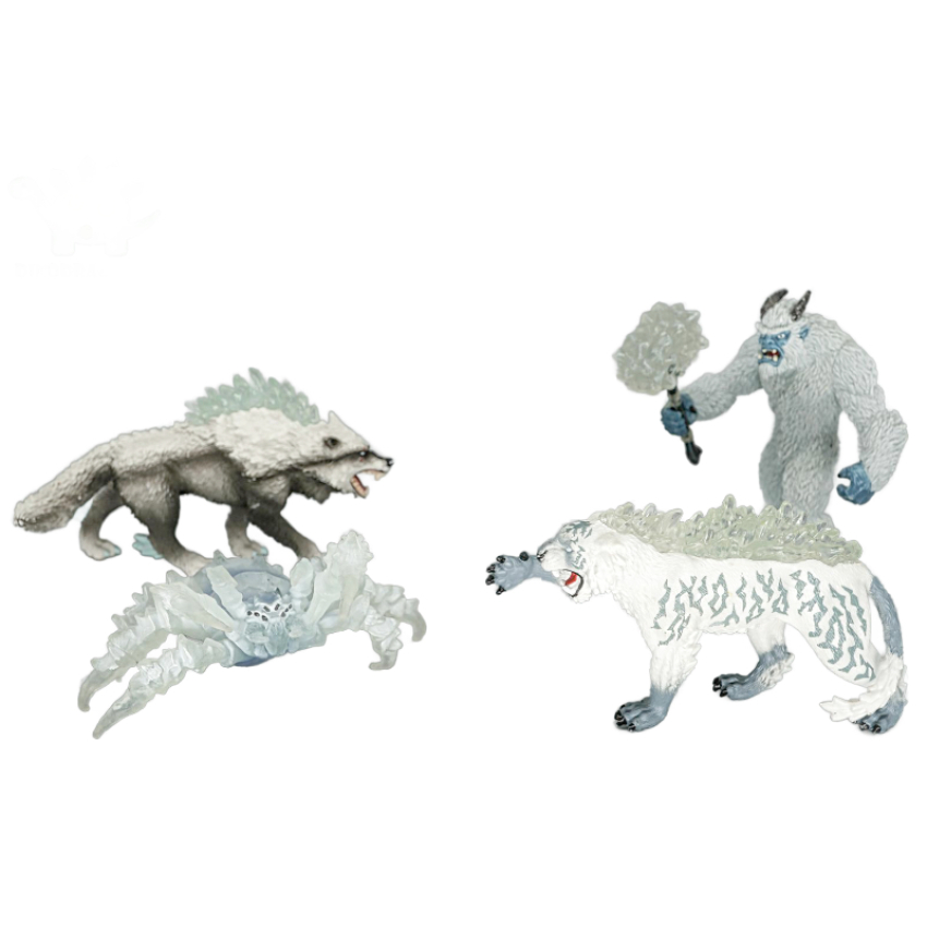 Schleich Eldrador Eis-Welt Bundle - 42494 + 42452 + 42448 + 70147