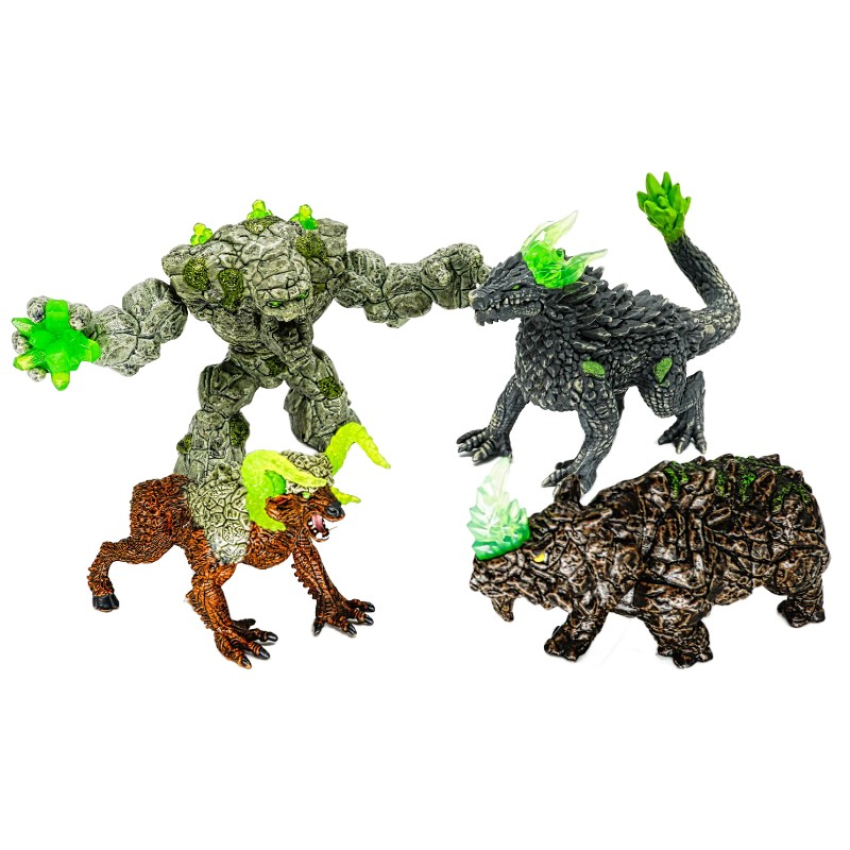 Schleich Eldrador Steinwelt Bundle 70141 + 42521 +70149 +70157