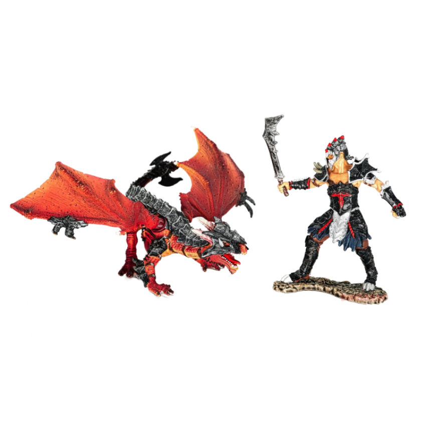 Schleich Kämpfer mit Drache 70128