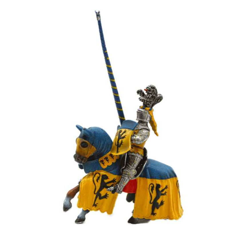 Schleich Löwenritter - Turnierritter auf Pferd 70020