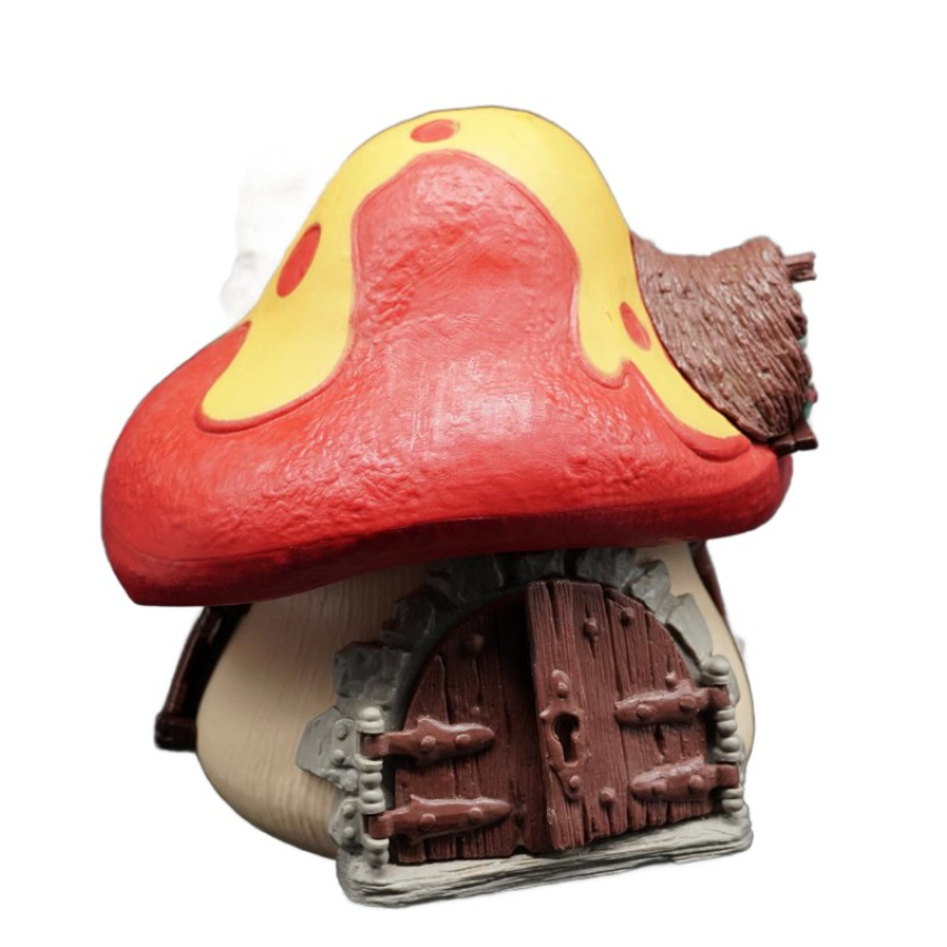 Schleich Großes Schlumpfhaus rot-gelb 49001 inkl. 4 Schlümpfen