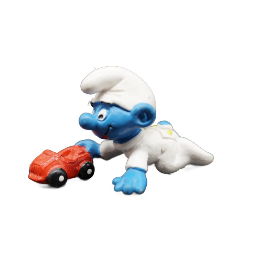 Schleich Baby Schlumpf mit Spielzeugauto 20215