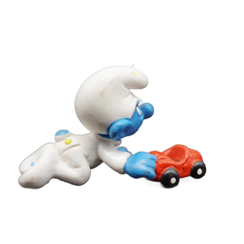 Schleich Baby Schlumpf mit Spielzeugauto 20215