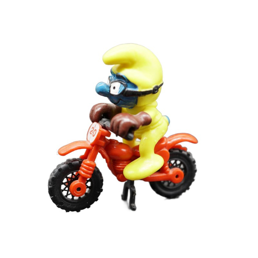 Schleich Motocross Fahrer Schlumpf 40231 - OVP