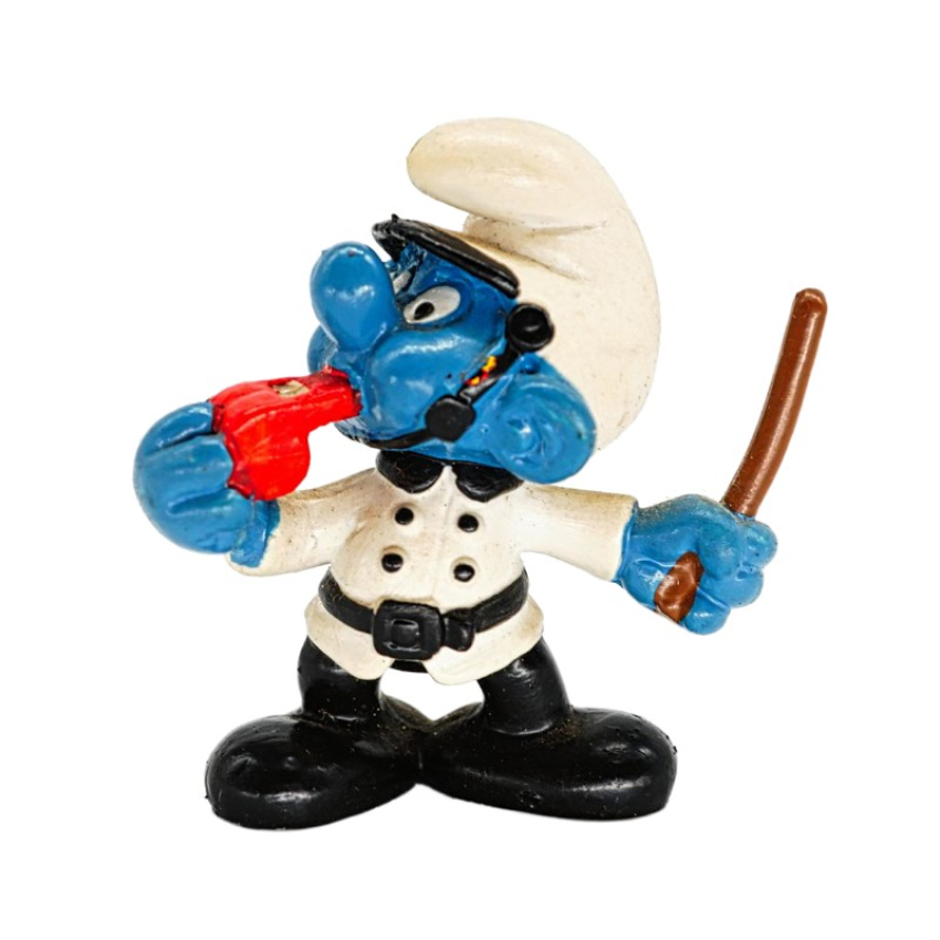 Schleich Polizist Schlumpf 20123