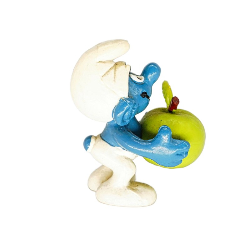 Schleich Schlumpf mit Apfel 20160