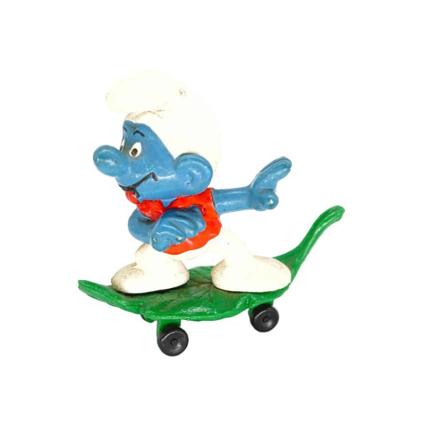 Schleich Skateboard Fahrer Schlumpf 40204