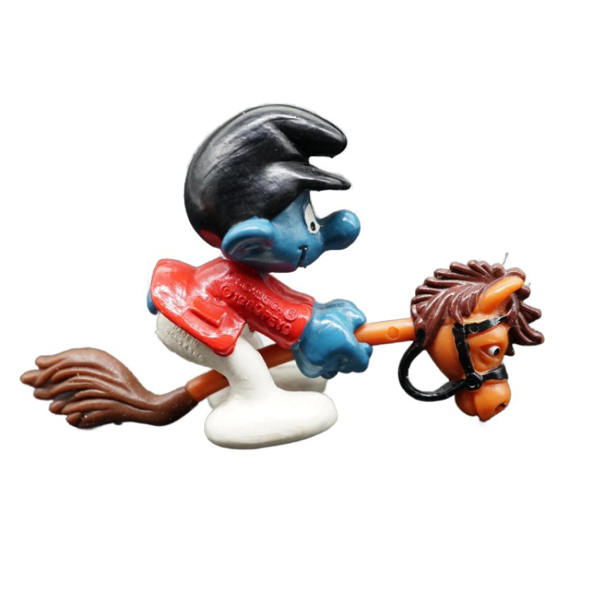 Schleich Springreiter Schlumpf (1980)