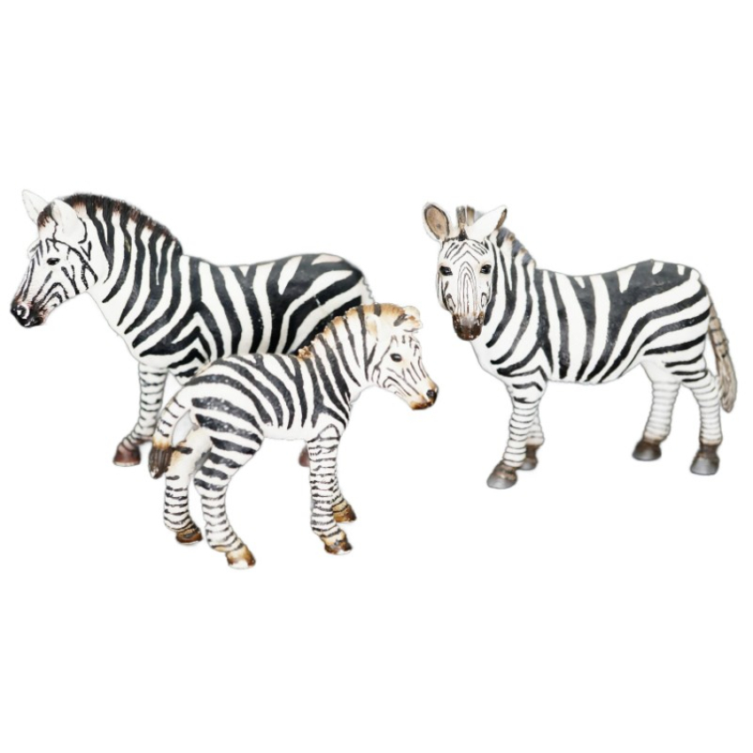 Schleich Zebra Herde 14392 + 14393 + 14810