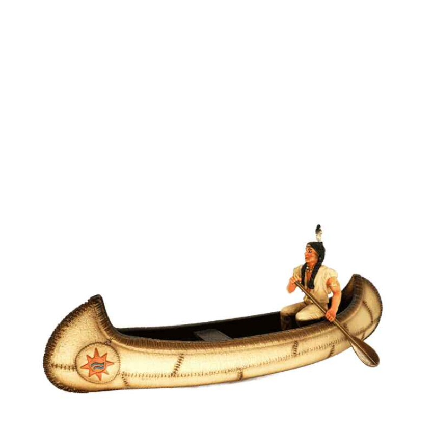 Schleich - Kanu mit Sioux - 42013