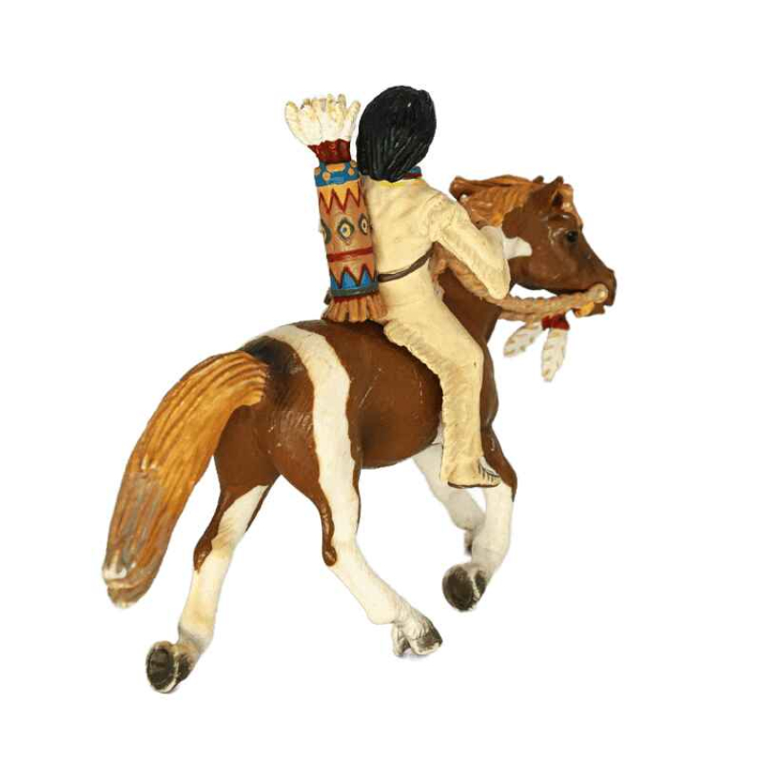 Schleich Sioux Junge auf Pony 70302