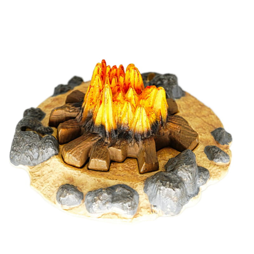 Schleich Wasserturm mit Feuerstelle