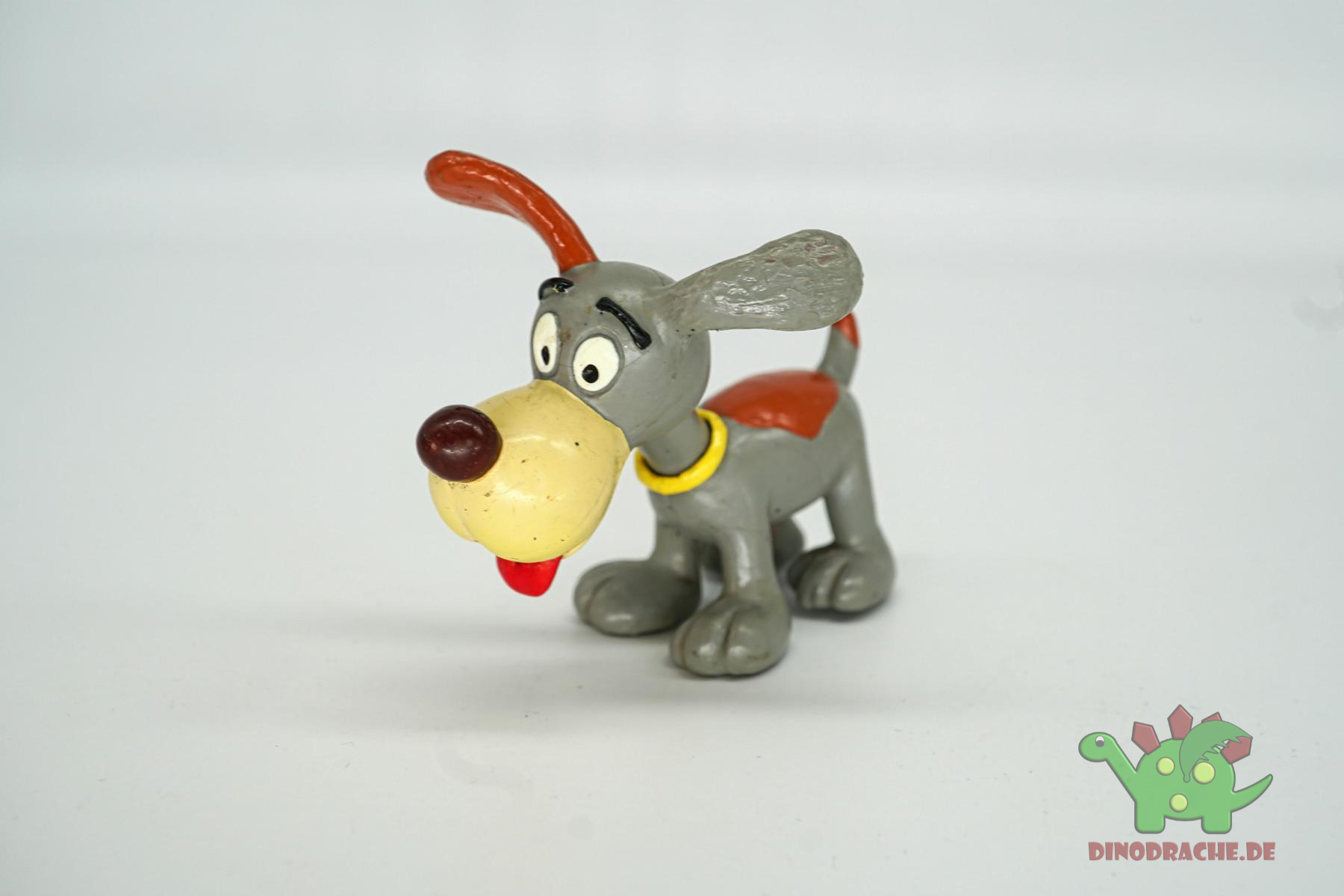Figurine Schleich – Chien Welpi Marron Foncé (20405) – Pour Schtroumpfs – Occasion