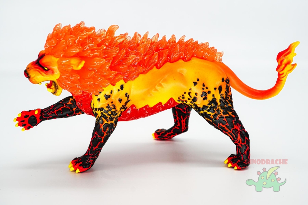 2 Schleich - 42493 - Eldrador Creatures - Feuerstier Höhlenbär in