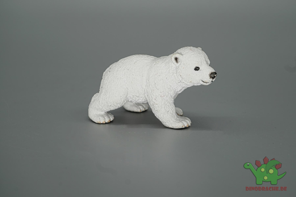 SCHLEICH Eisbärjunges – Laufende Wild Life Spielfigur Für Kinder Ab 3 Jahren