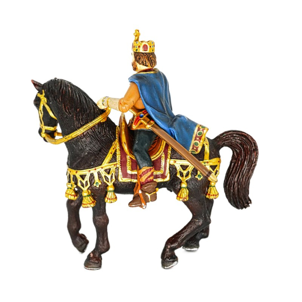 Schleich Königin zu Pferd 70048 + Schleich König zu Pferd 70049