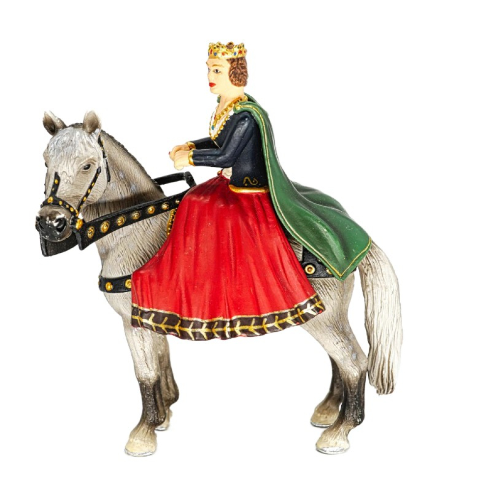Schleich Königin zu Pferd 70048 + Schleich König zu Pferd 70049