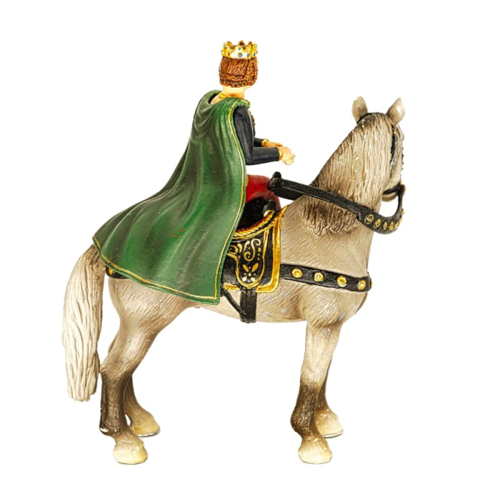 Schleich Königin zu Pferd 70048 + Schleich König zu Pferd 70049