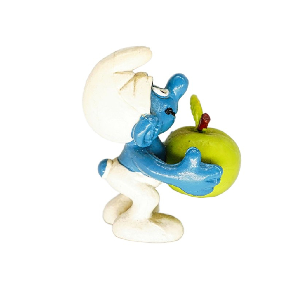Schleich Schlumpf mit Apfel 20160