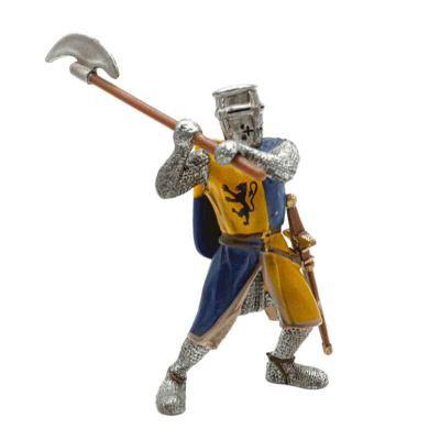 Schleich Löwenritter Fußsoldat mit Streitaxt 70003