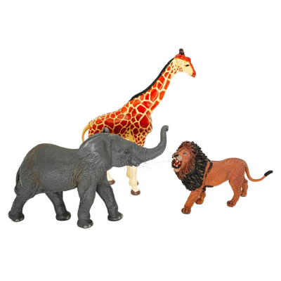 Papo Wild Life Tiere im Set   50215 + 50157 + 50096