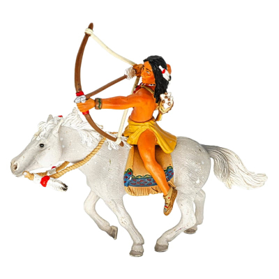 Schleich Sioux Bogenschütze auf Pferd 70301